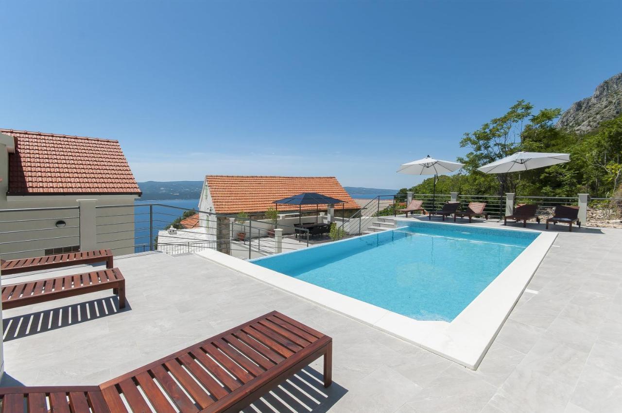 Xxl Villa Vista - Heated Pool Lokva Rogoznica Luaran gambar