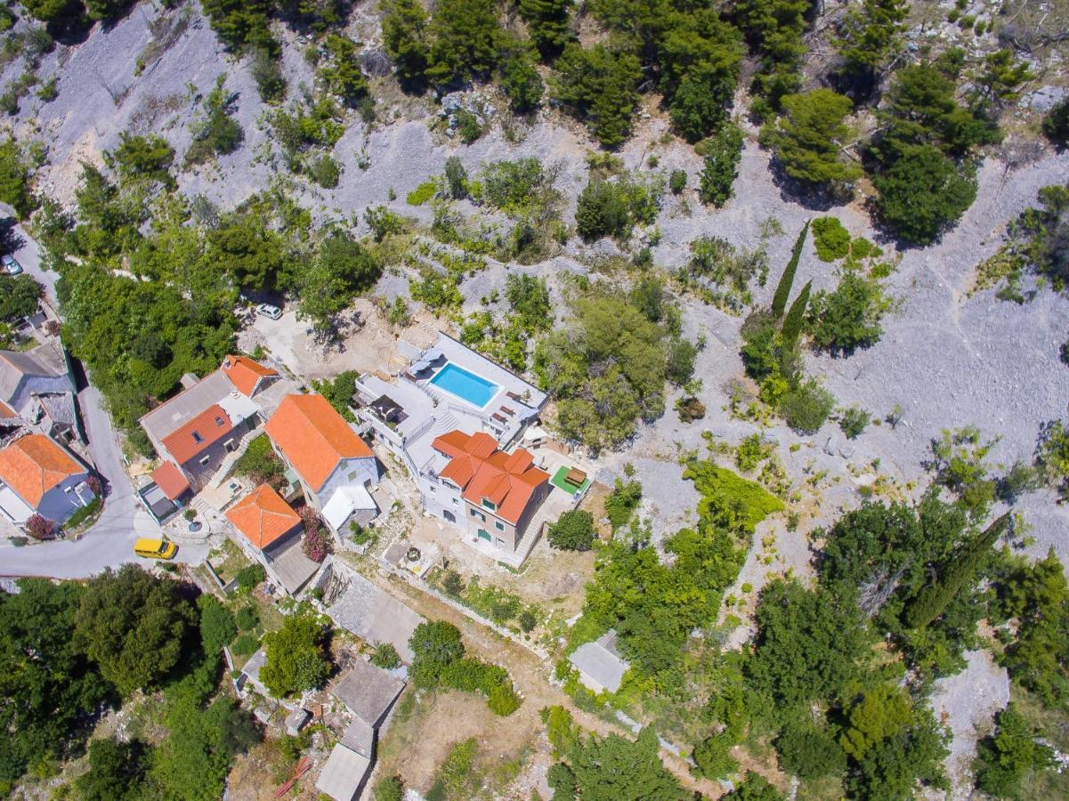 Xxl Villa Vista - Heated Pool Lokva Rogoznica Luaran gambar