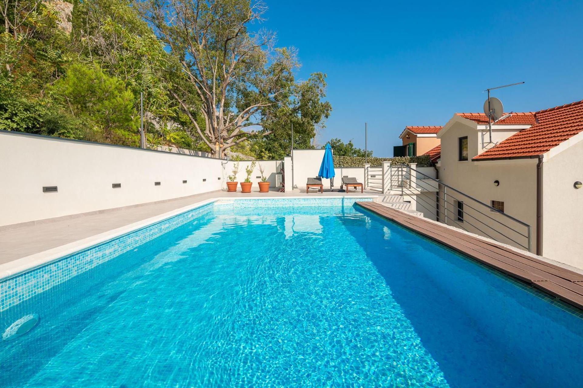 Xxl Villa Vista - Heated Pool Lokva Rogoznica Luaran gambar